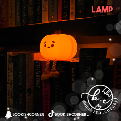 The Lonely Pumpkin Lamp