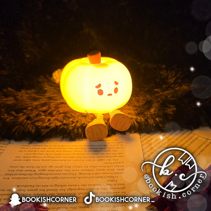 The Lonely Pumpkin Lamp