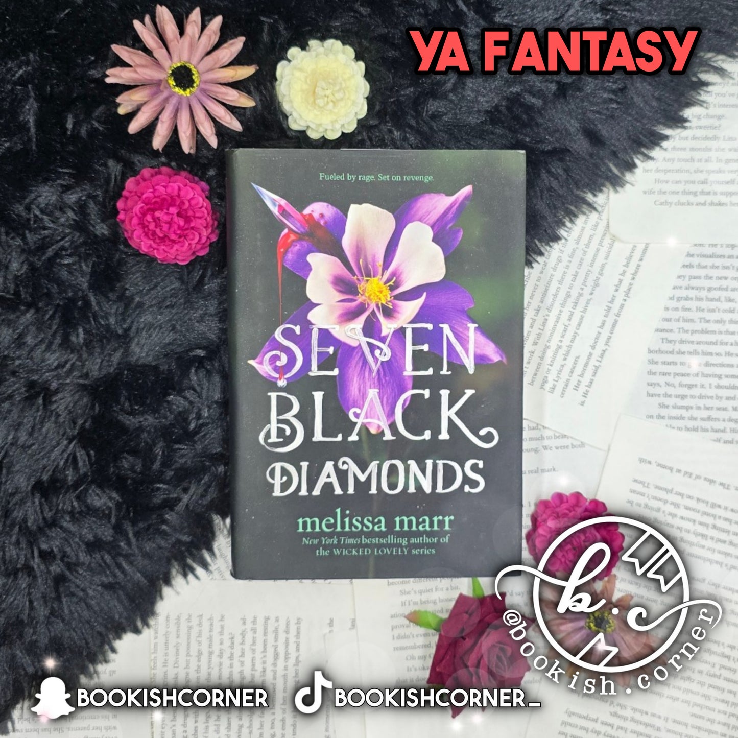 Seven Black Diamonds By Melissa Marr