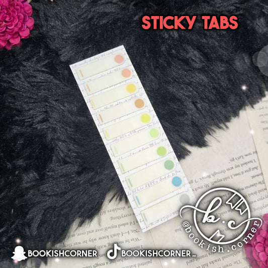 Pastel Dots Sticky Tabs