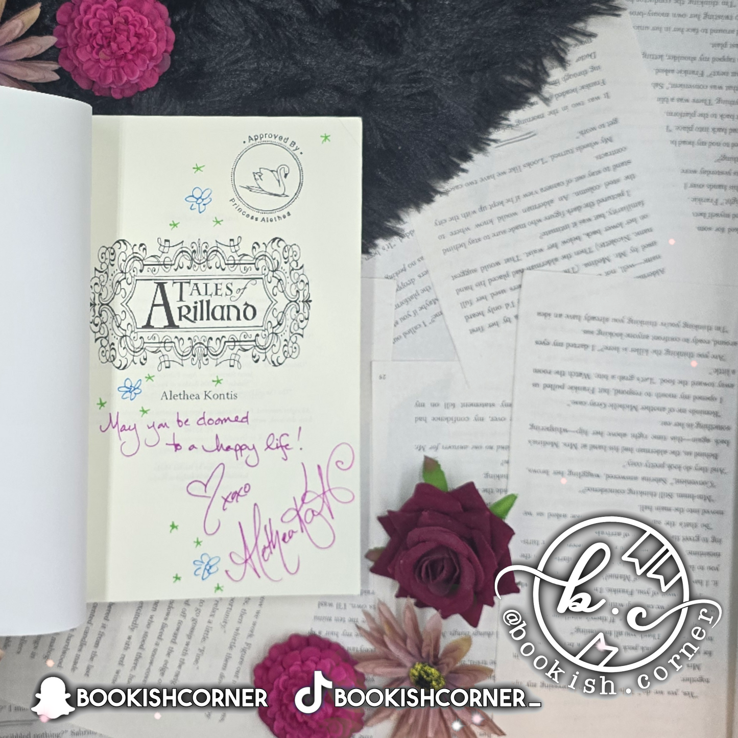 SIGNED Tales of Arilland By Alethea Kontis