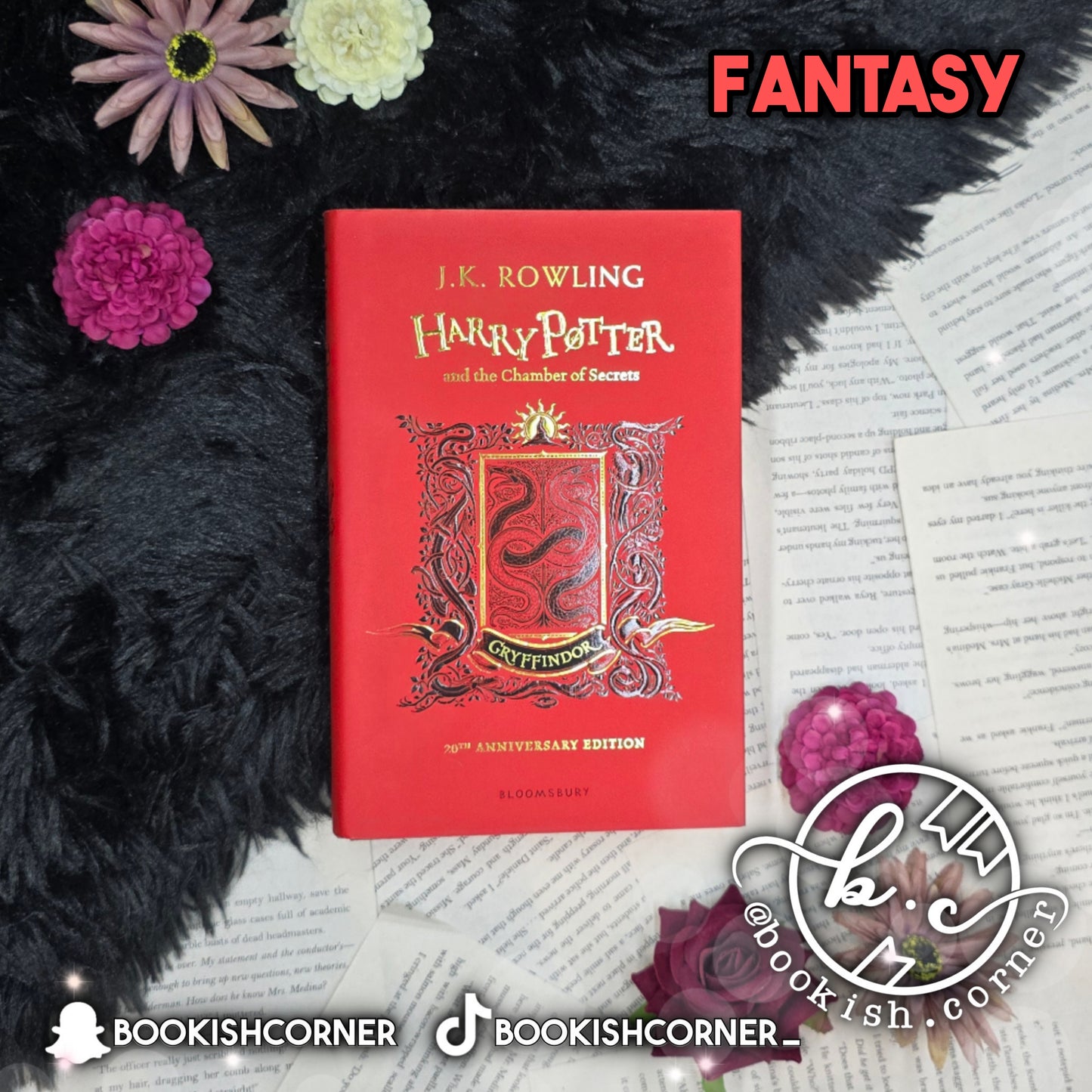 Harry Potter and The Chamber of Secrets By J K Rowling