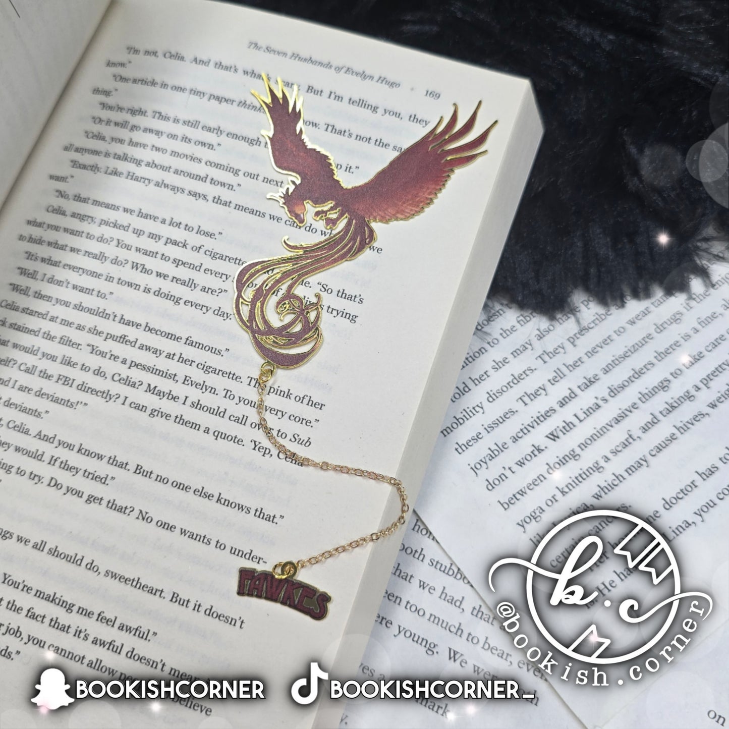 Harry Potter Fawkes Bookmark