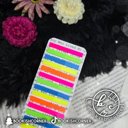 Thin Neon Sticky Tabs (short)