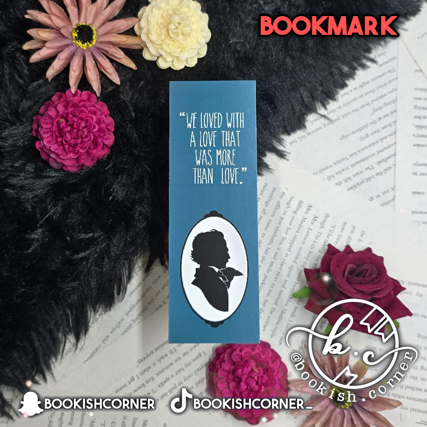 Edgar Alan Poe Bookmark