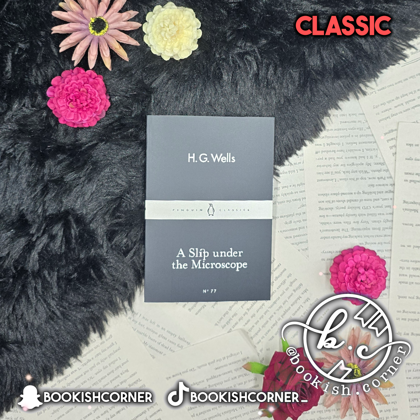 A Slip under the Microscope By H G Wells