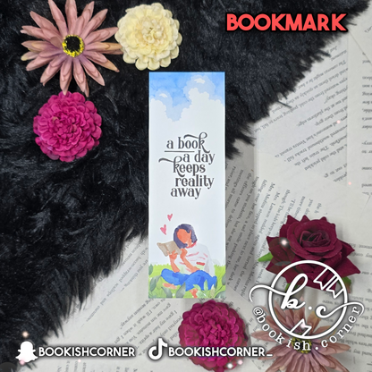 A Book A Day Bookmark