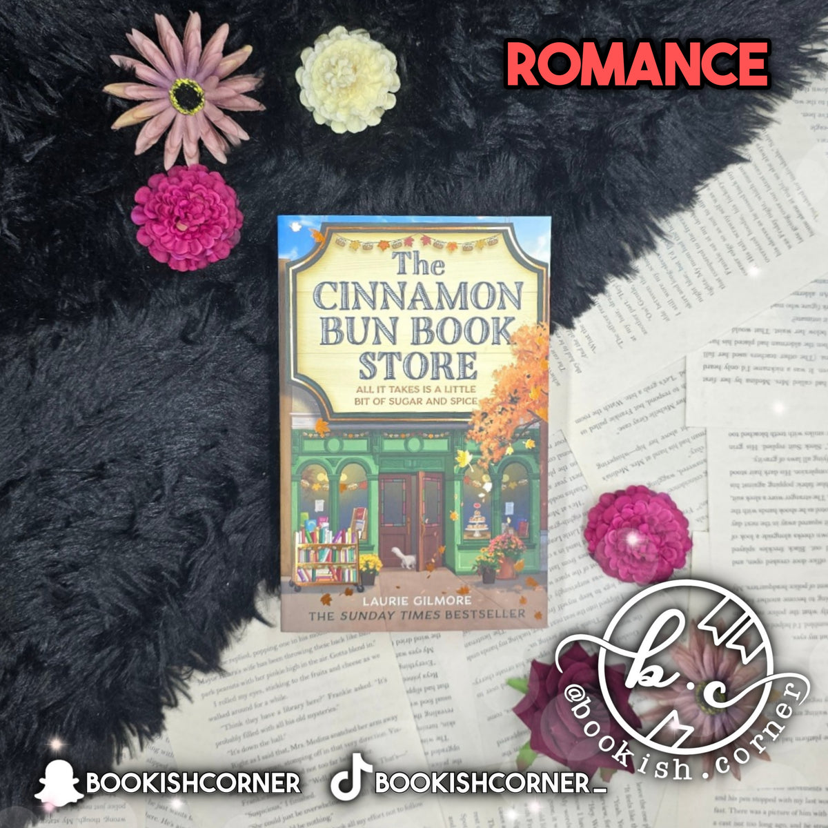 The Cinnamon Bun Book Store By Laurie Gilmore
