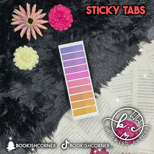 Gradient Sticky Tabs (E)