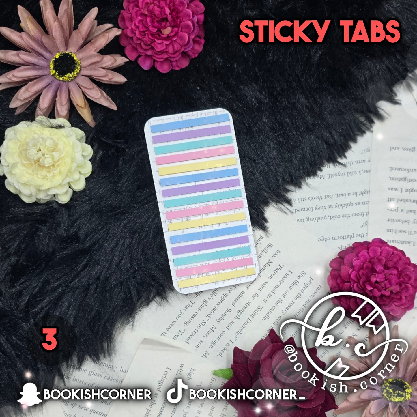 Colorful Thin Sticky Tabs