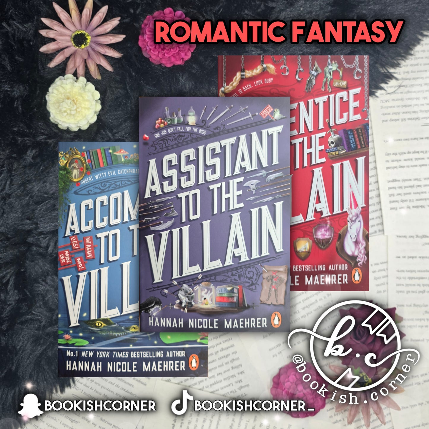 Assistant To The Villain (set) By Hannah Nicole Maehrer