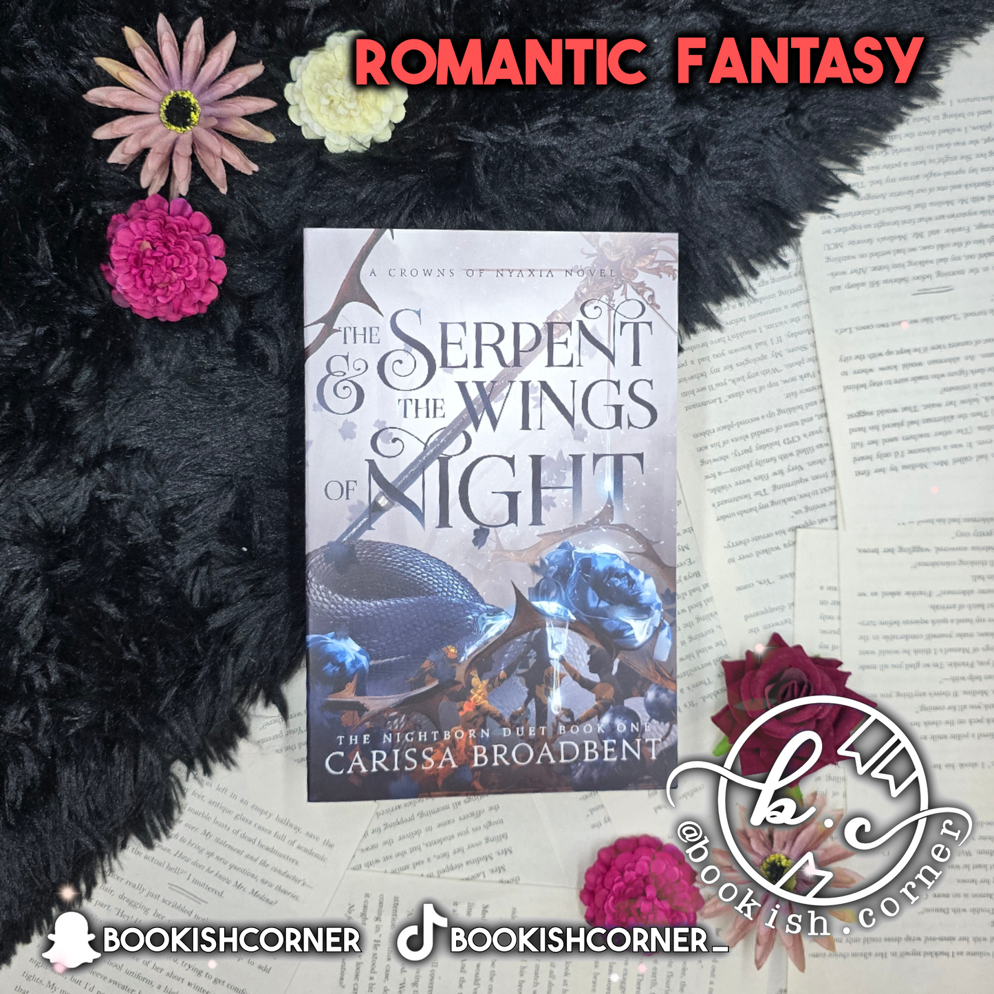 The Serpent And The Wings Of Night By Carissa Broadbent