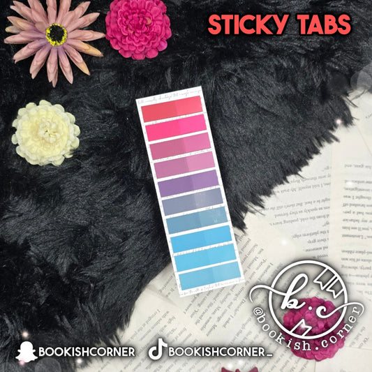 Gradient Sticky Tabs (A)