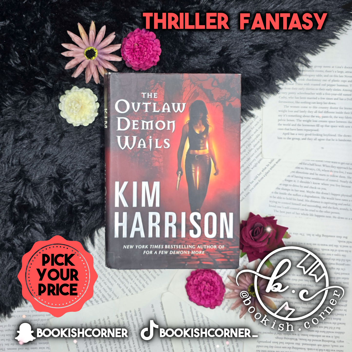 The Outlaw Demon Wails By Kim Harrison