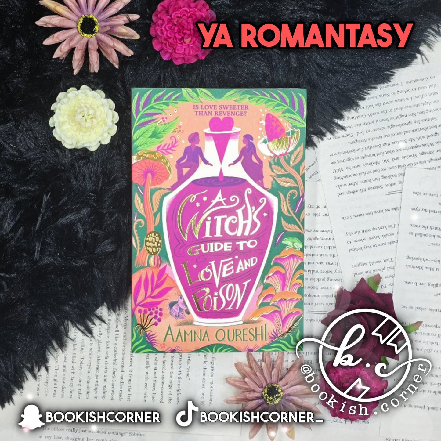 A Witch's Guide to Love and Poison By Aamna Qureshi