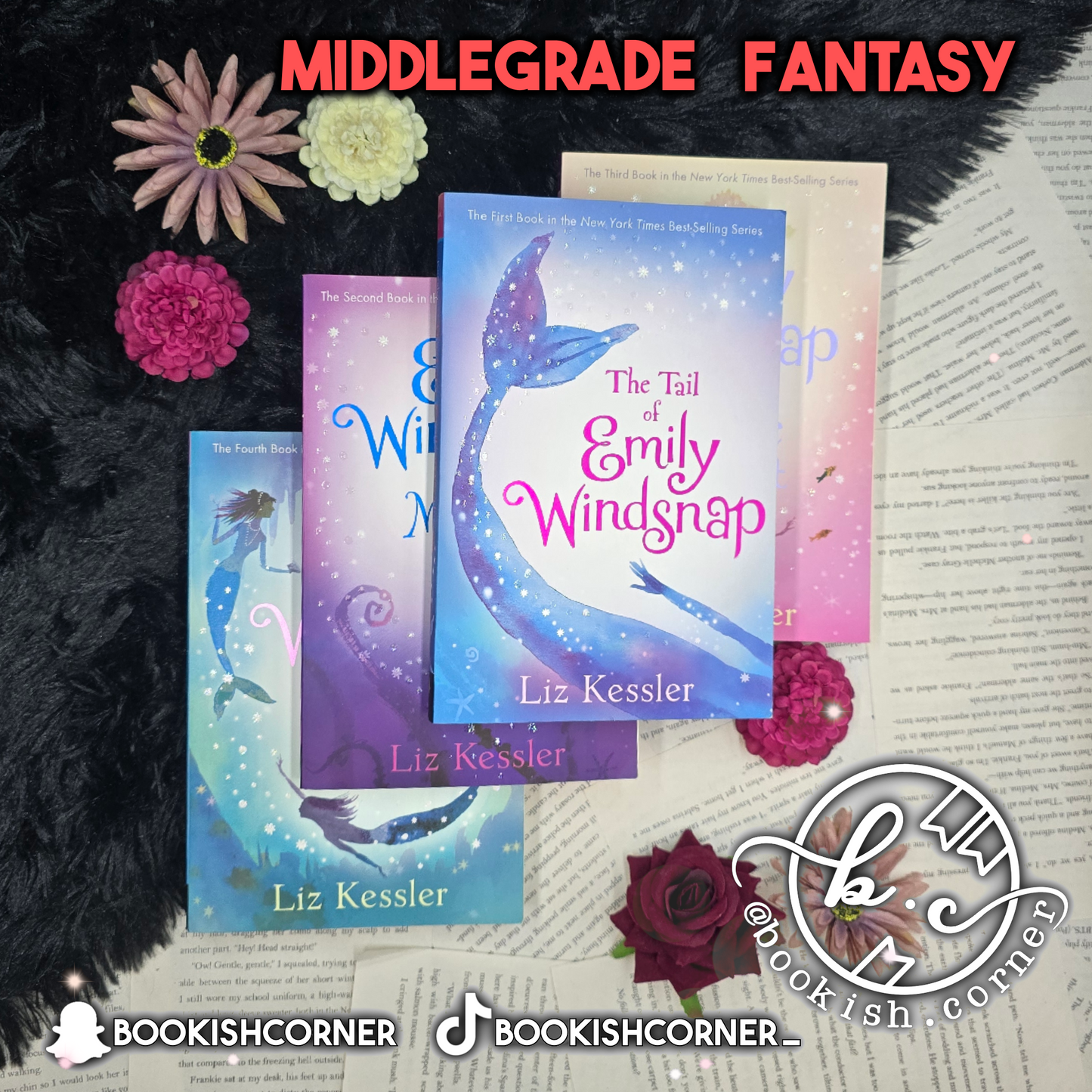 The Tail of Emily Windsnap (set) By Liz Kessler