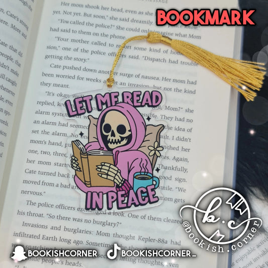 Let Me Read In Peace (A) Bookmark