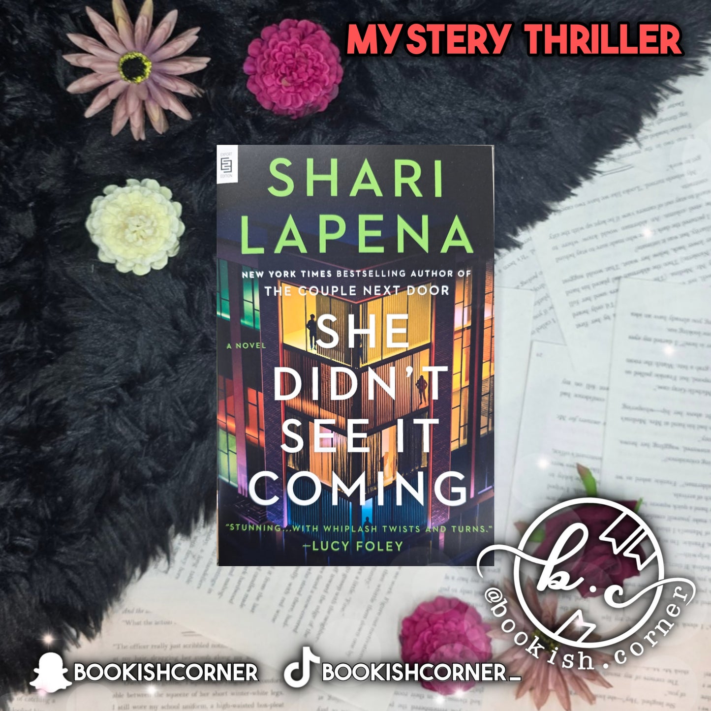 She Didn't See It Coming By Shari Lapena