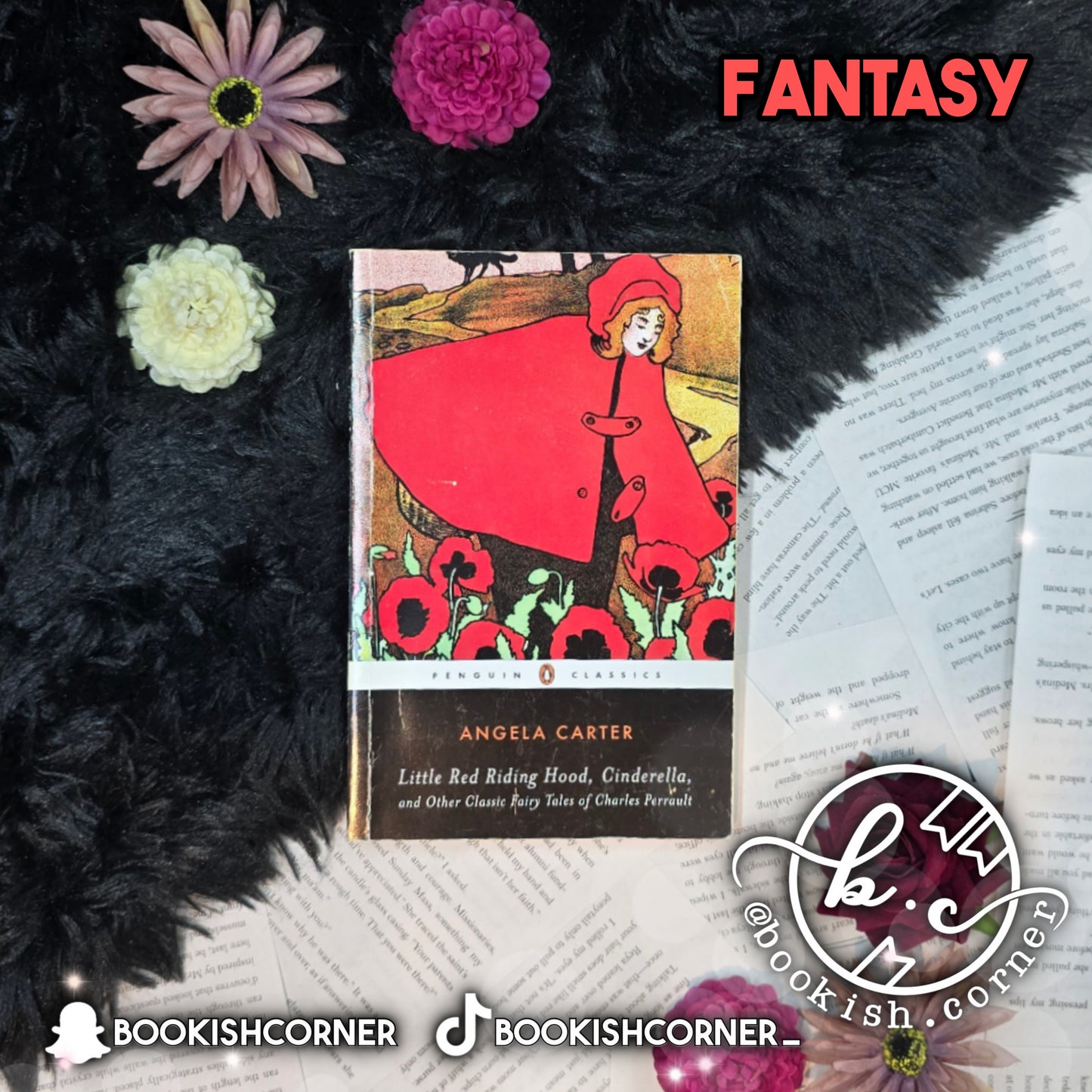 Little Red Riding Hood , Cinderella And Other Classic Fairy Tales By Angela Carter