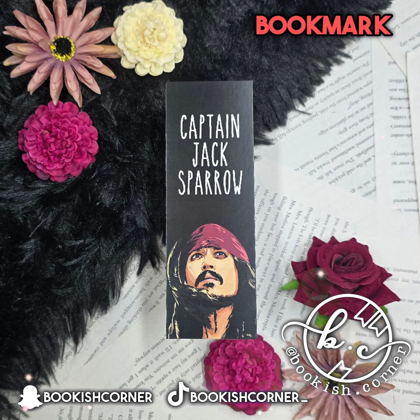 Captain Jack Sparrow Bookmark