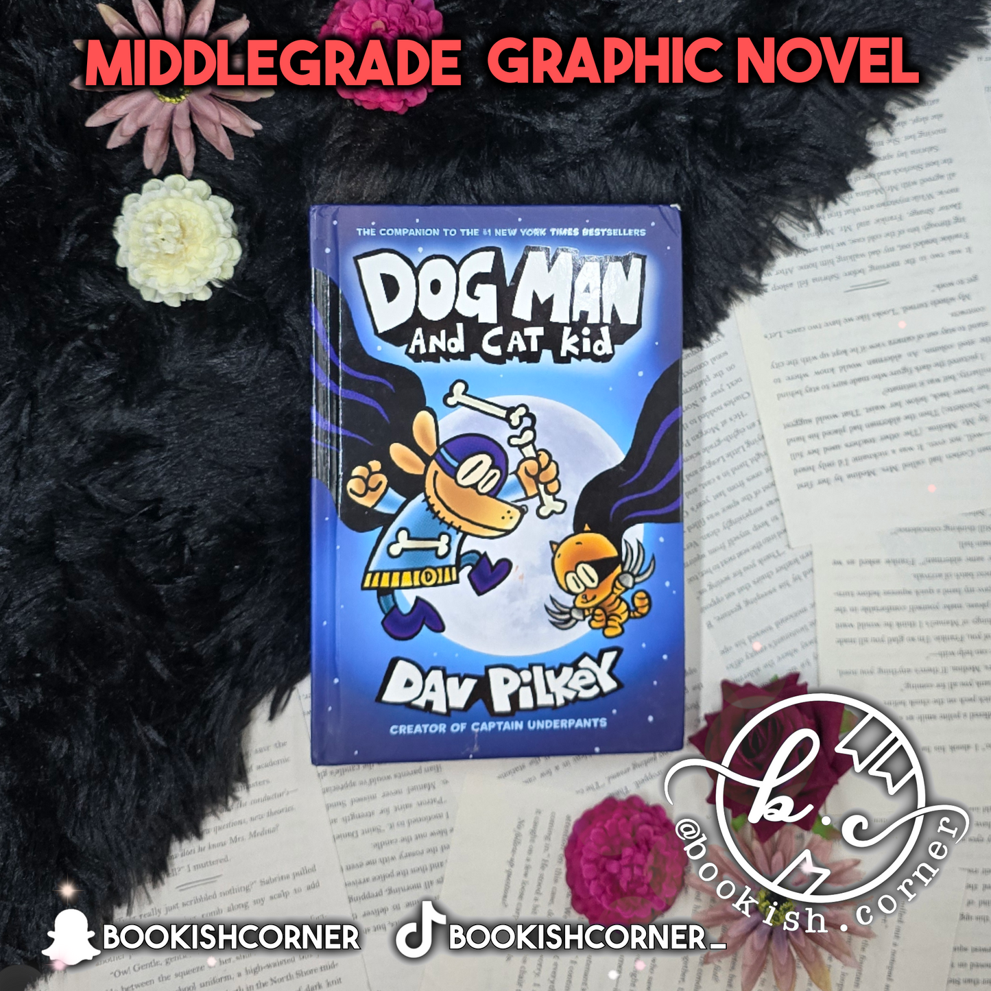 Dog Man and Cat Kid By Dav Pilkey