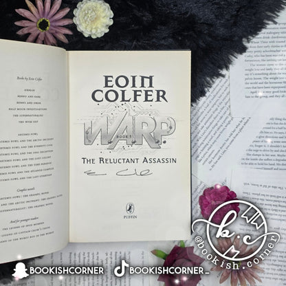 The Reluctant Assassin SIGNED By Eoin Colfer