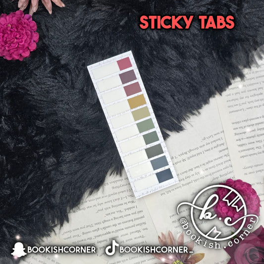 Dark Edge Sticky Tabs
