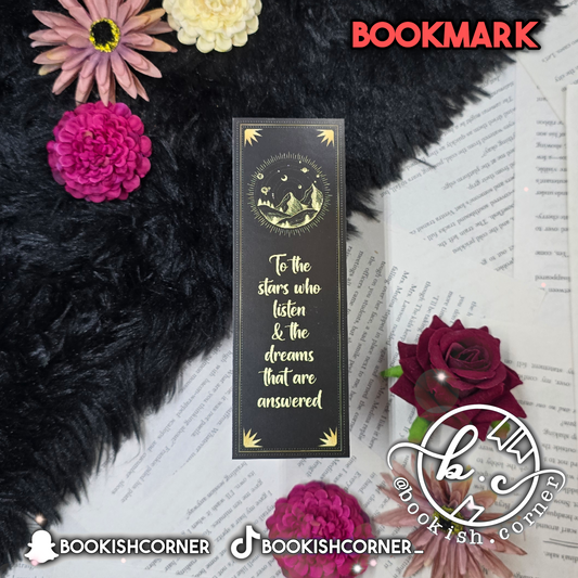 Dreamy Nights / Sarah J Maas : To The Stars Bookmark