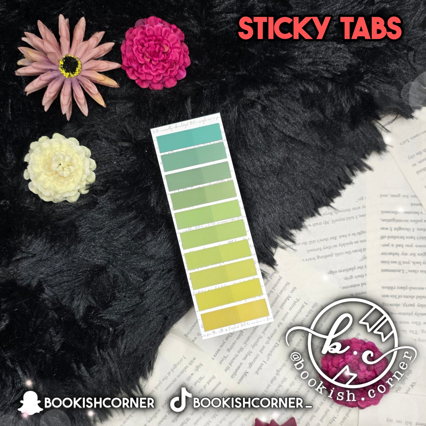 Gradient Sticky Tabs (F)