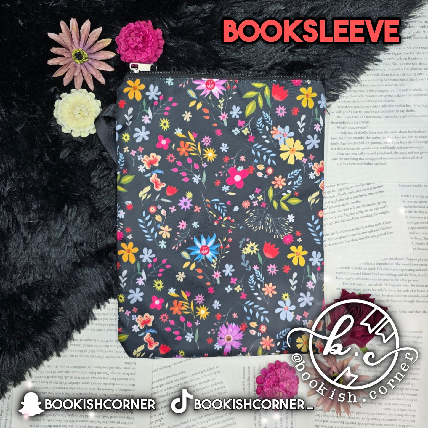 Flowers Booksleeve