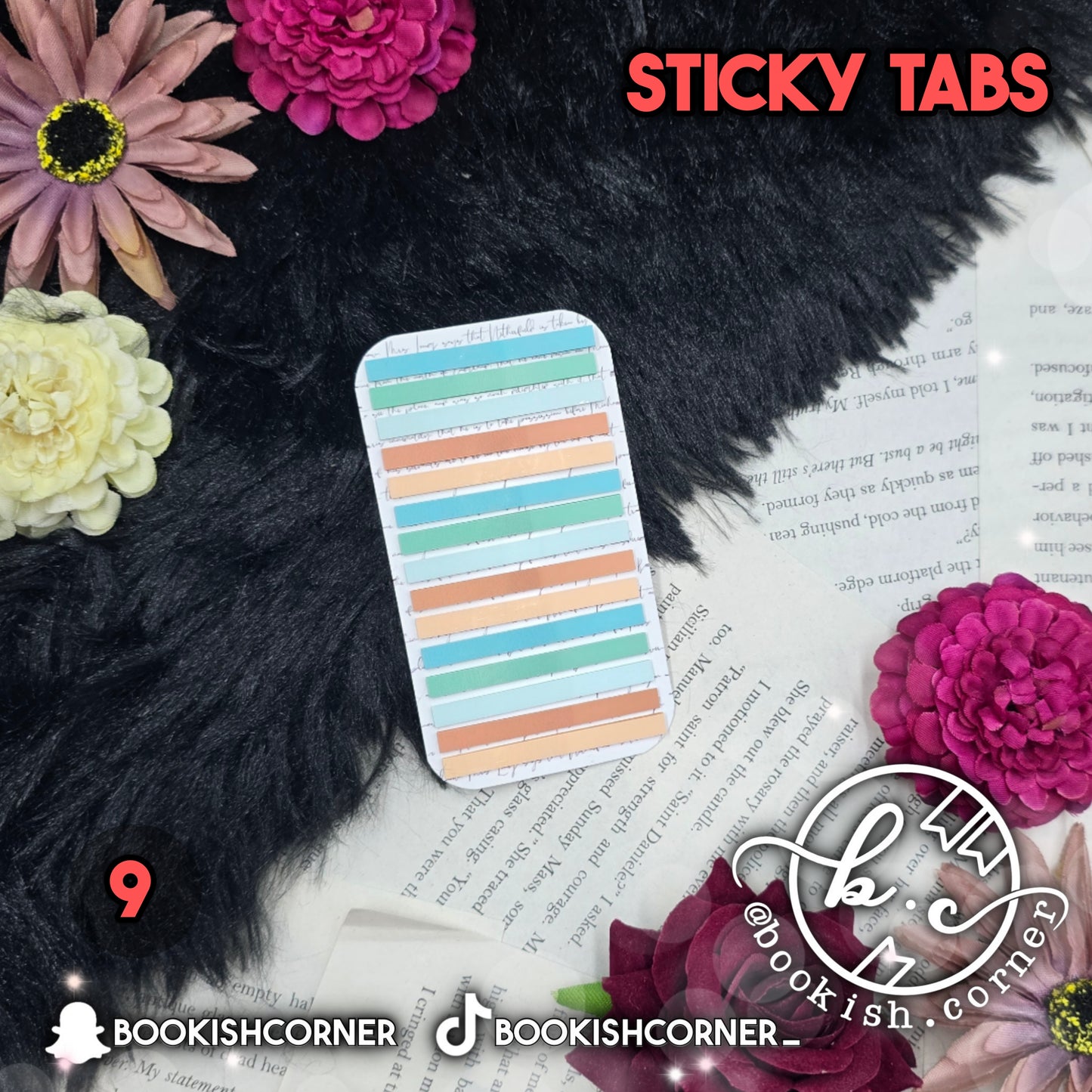 Colorful Thin Sticky Tabs