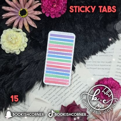 Colorful Thin Sticky Tabs