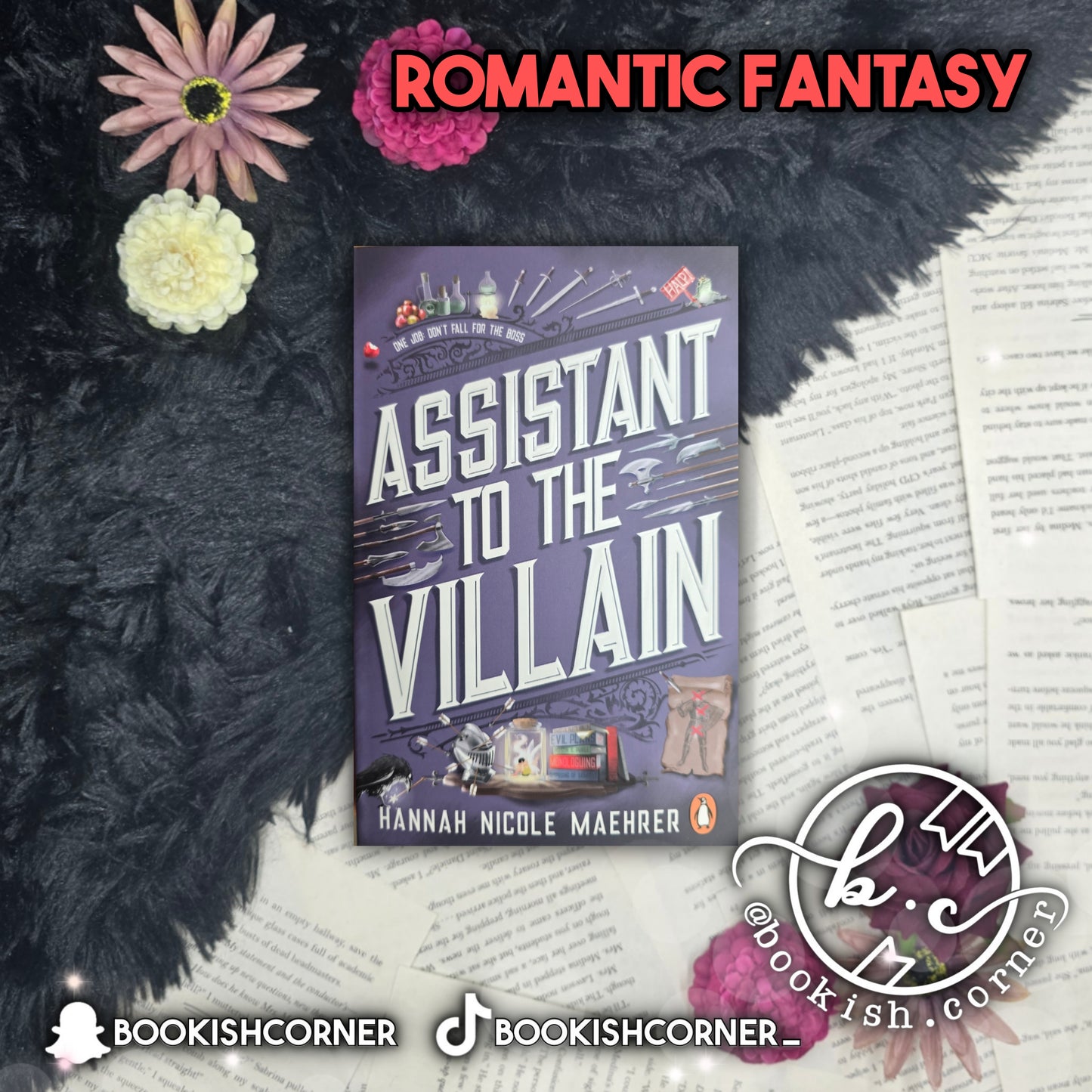 Assistant To The Villain (set) By Hannah Nicole Maehrer