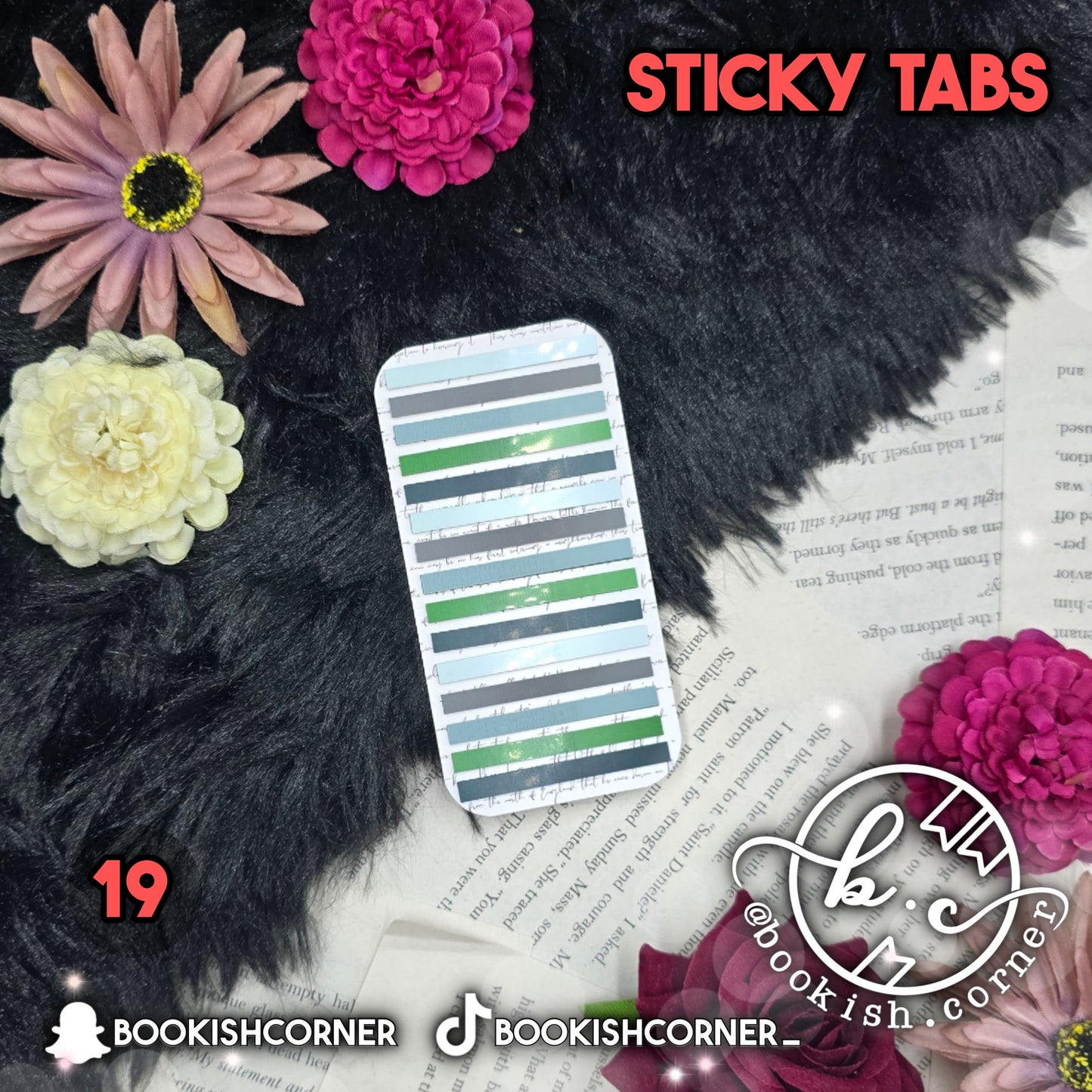 Colorful Thin Sticky Tabs