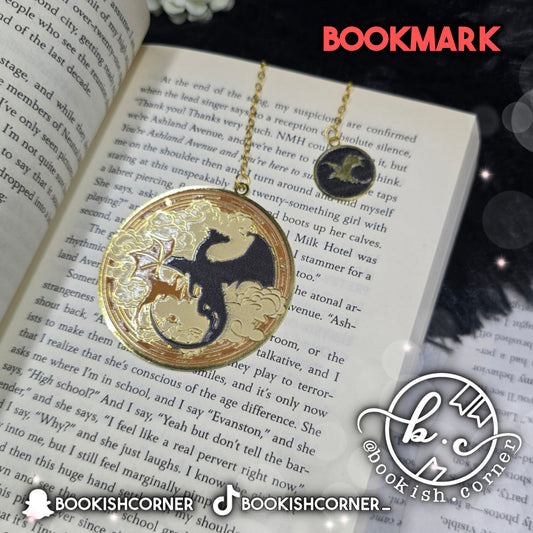 Fourth Wing Chain Bookmark (B)