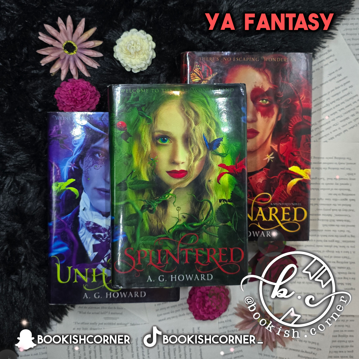 Splintered (set) By A G Howard