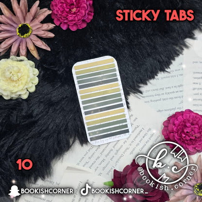 Colorful Thin Sticky Tabs