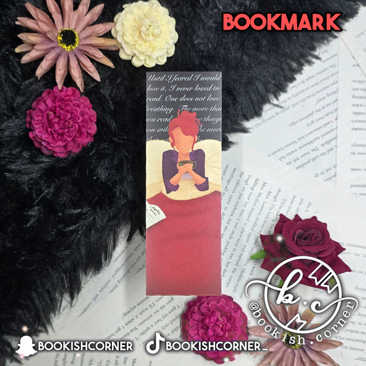 Girl Reading (B) Bookmark