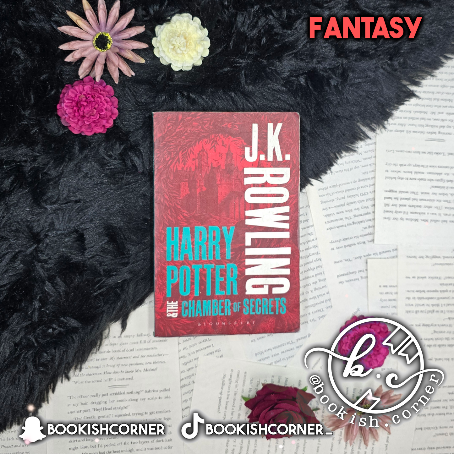 Harry Potter And The Chamber Of Secret By J.K. Rowling