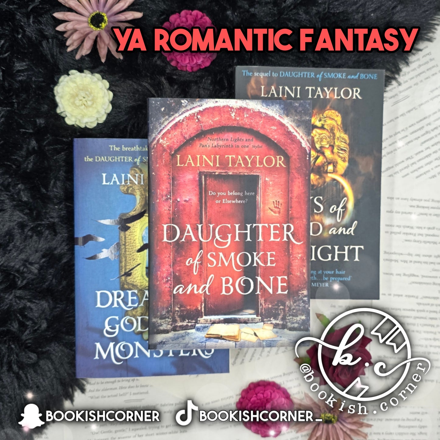 Daughter Of Smoke And Bone (set) By Laini Taylor