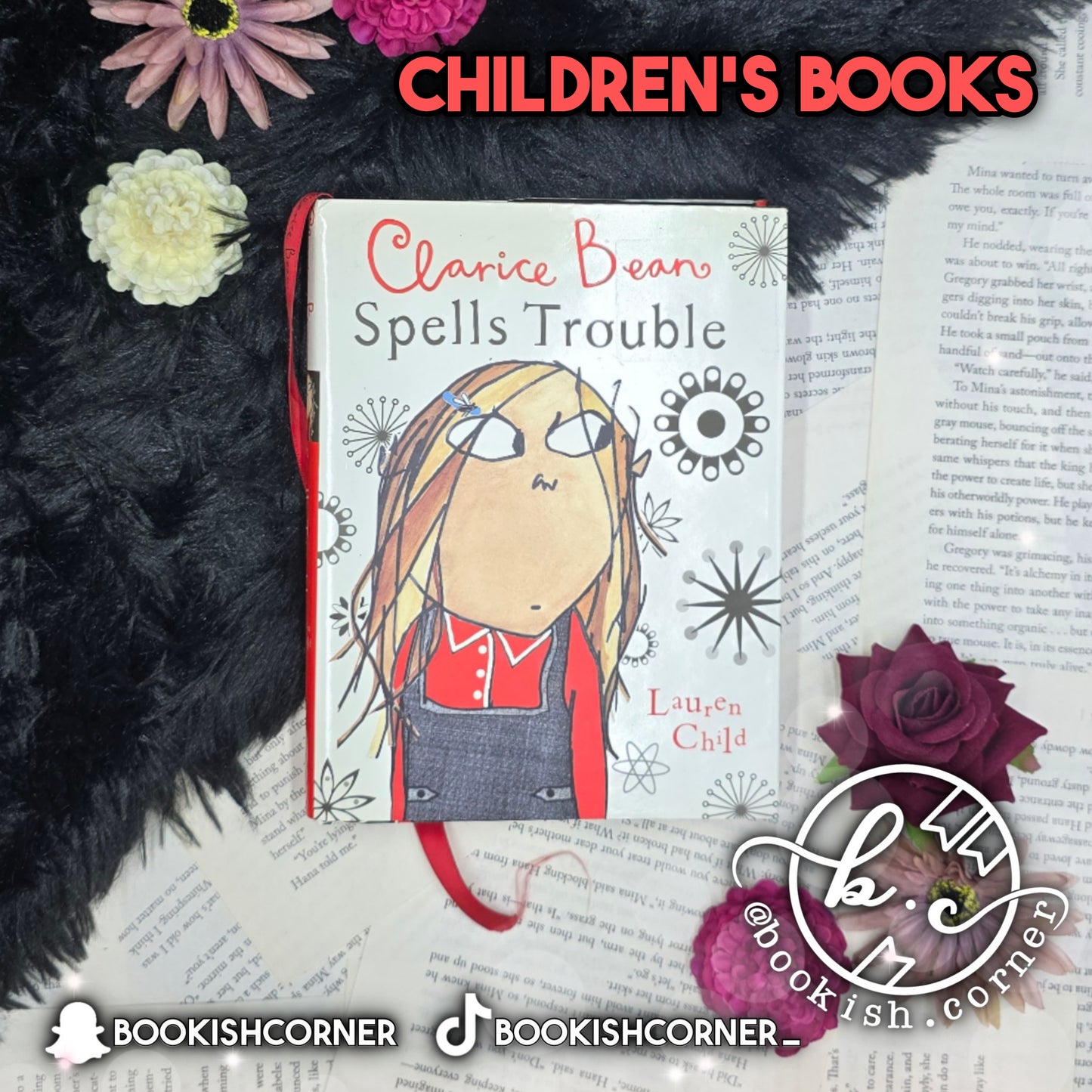 Clarice Bean Spells Trouble By Lauren Child