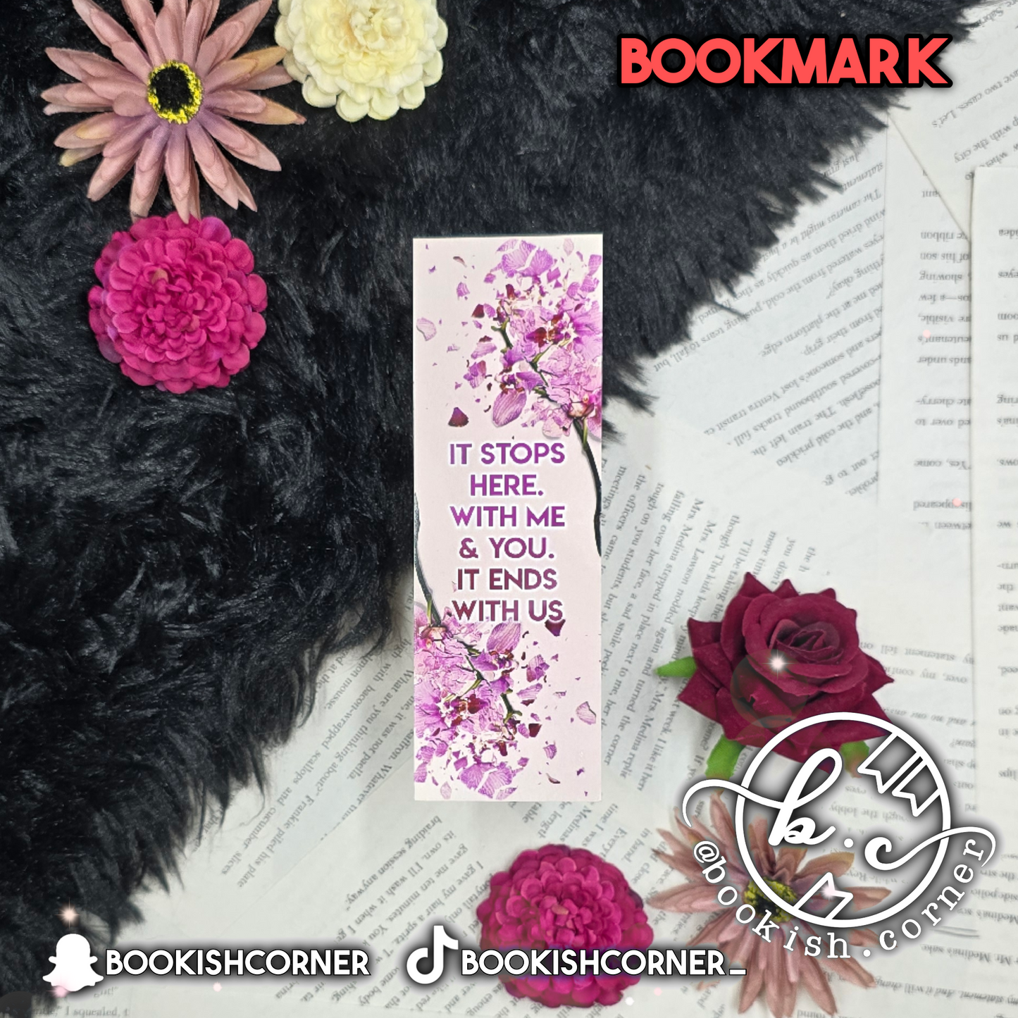It Ends With Us Bookmark