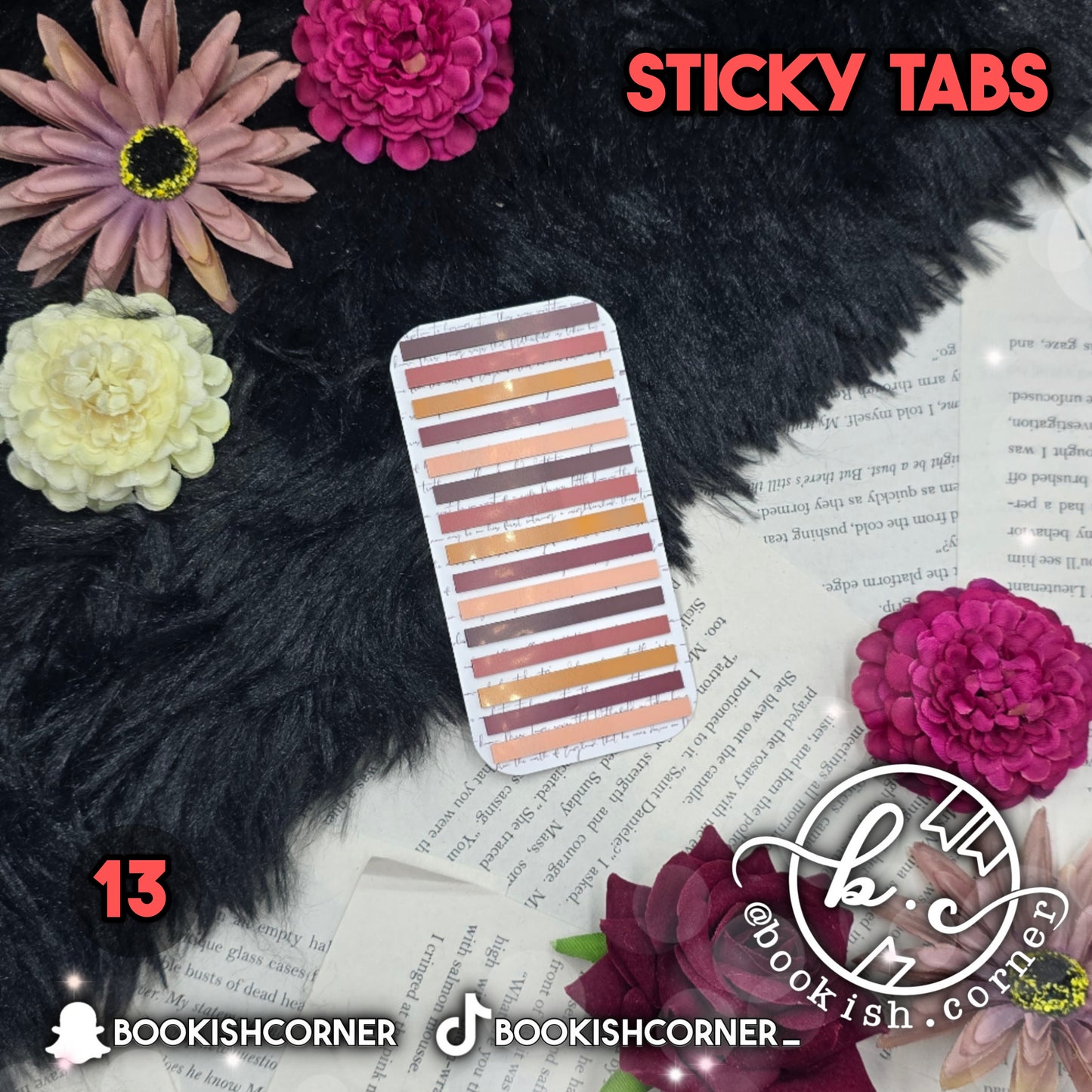 Colorful Thin Sticky Tabs