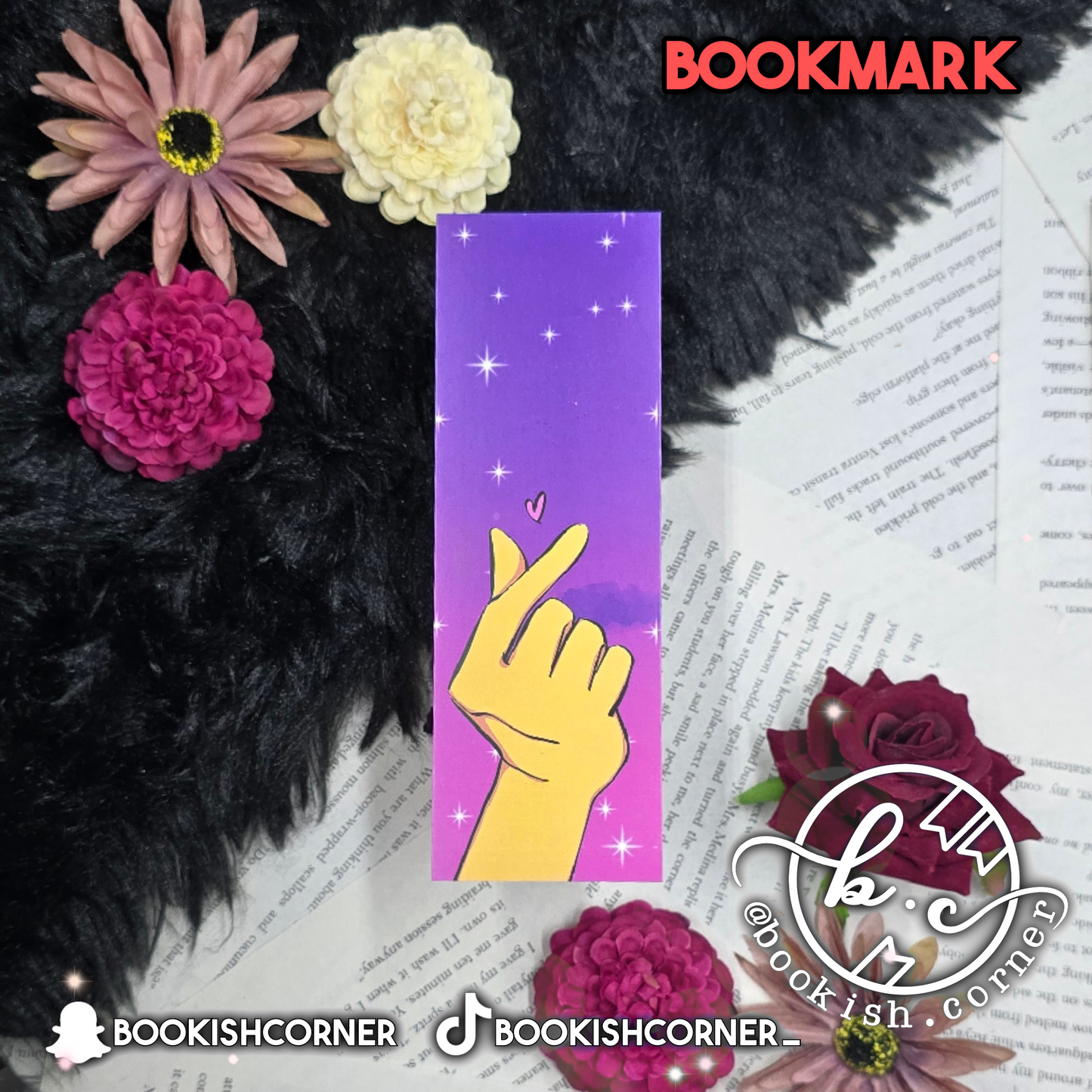 Love Sign Bookmark