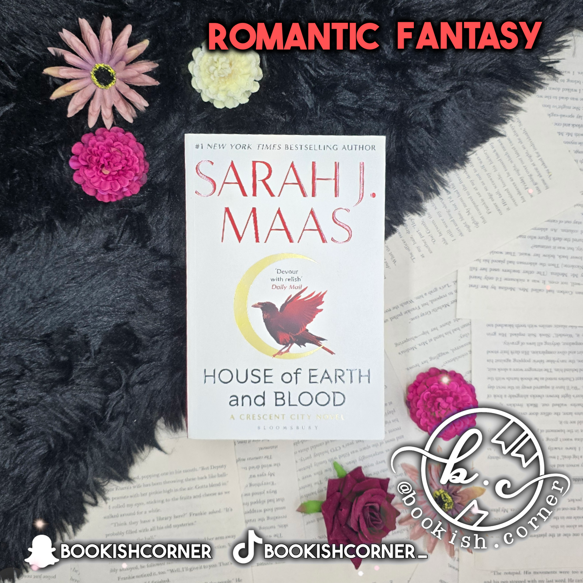 House of Earth and Blood By Sarah J. Maas