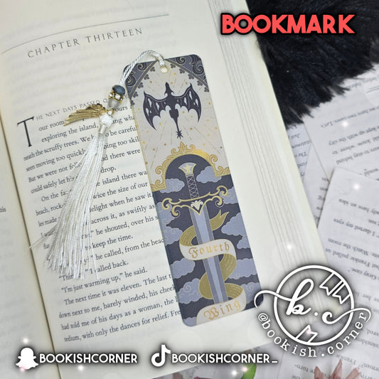 Fourth Wing Bookmark