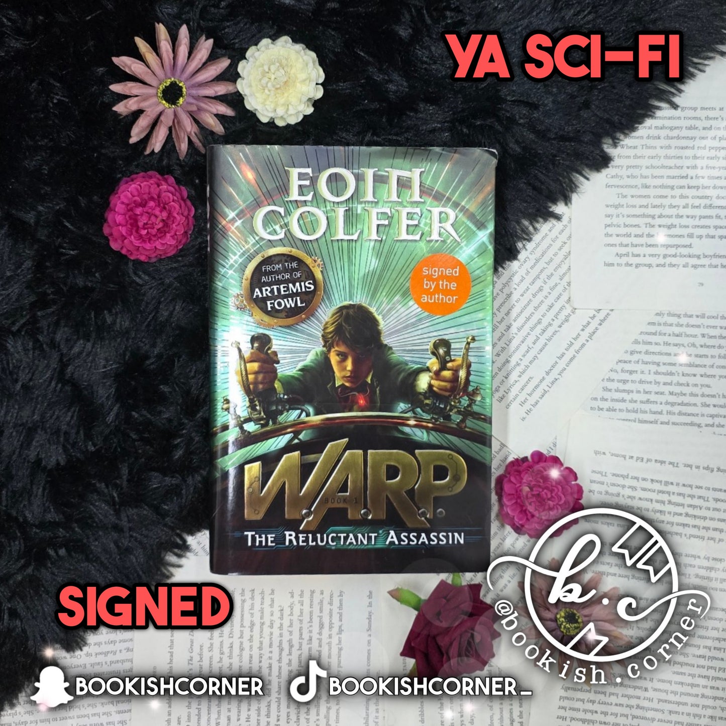 The Reluctant Assassin SIGNED By Eoin Colfer