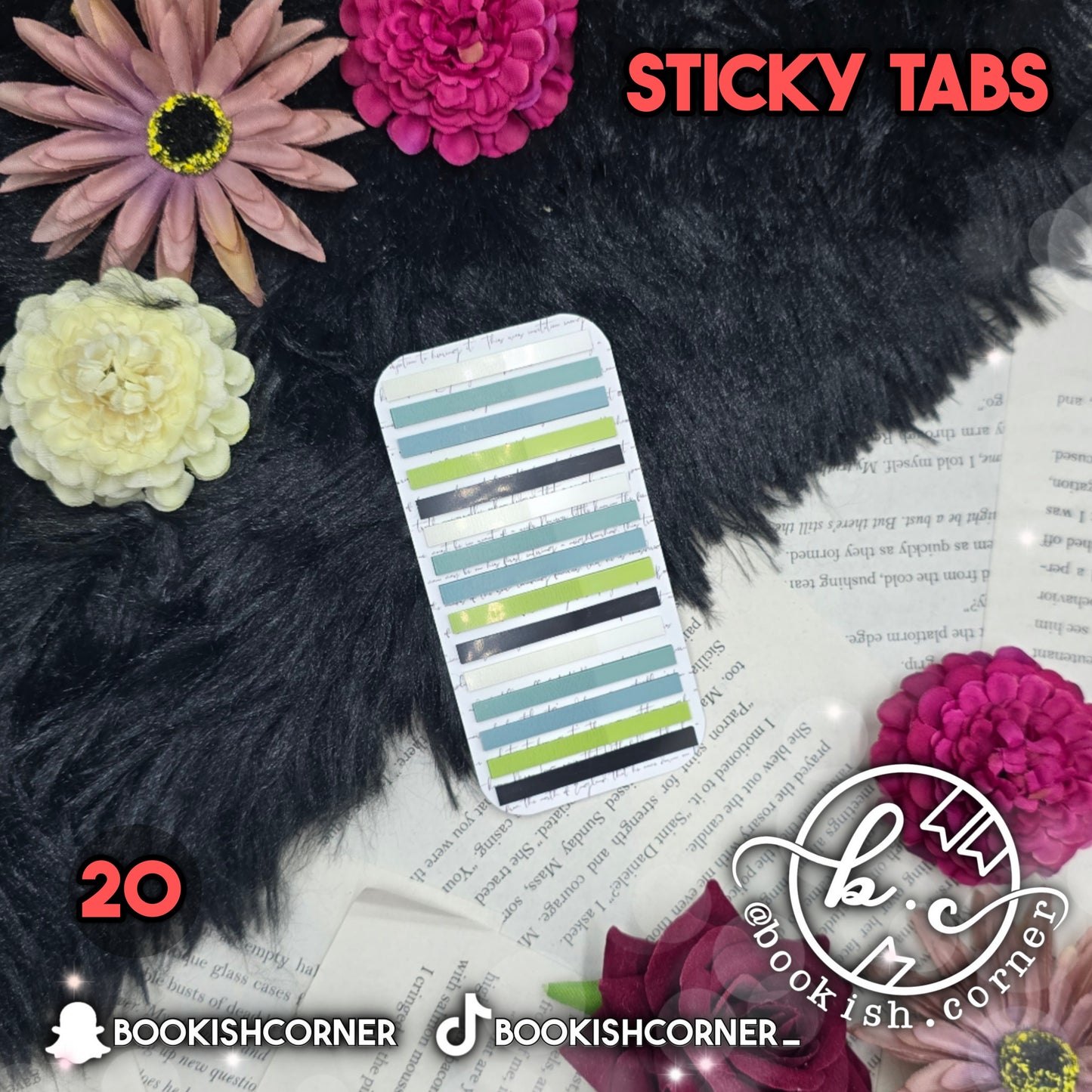 Colorful Thin Sticky Tabs