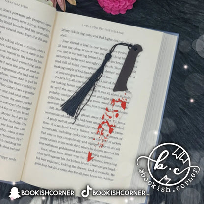 Bloody Knife Bookmark