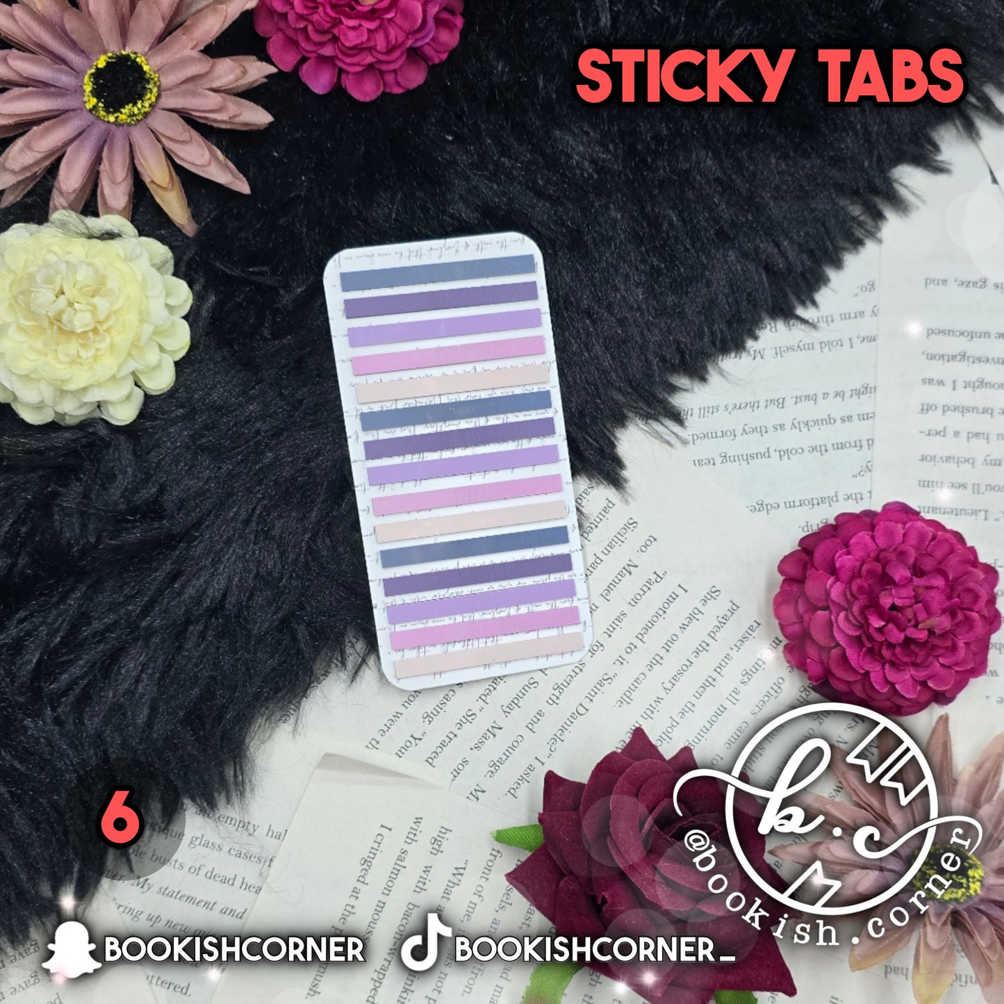 Colorful Thin Sticky Tabs